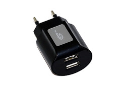 Зарядное устройство KS-is Toss KS-056B 2xUSB 2000mA Black