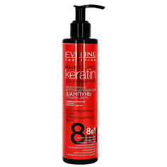 Шампунь для волос EVELINE KERATIN COLOR & REPAIR мицеллярный восстанавливающий 245 мл