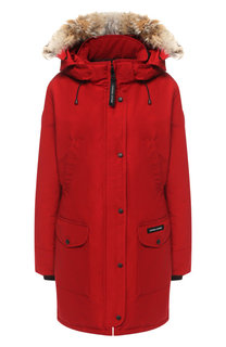 Пуховик Trillium с меховой отделкой капюшона Canada Goose