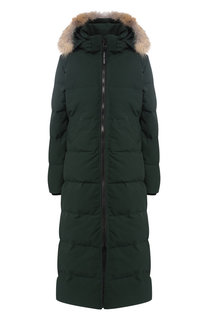 Стеганый пуховик Mystique с меховой отделкой капюшона Canada Goose