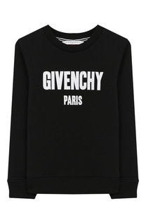 Хлопковый свитшот с вышивкой Givenchy