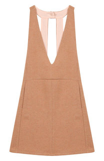 Однотонный сарафан Chloé