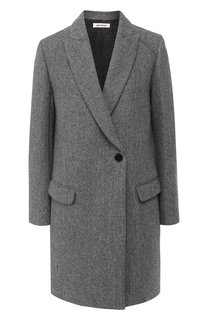 Шерстяное пальто на одной пуговице Zadig&Voltaire