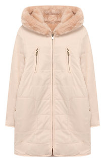 Двустороннее пальто на молнии с капюшоном Chloé