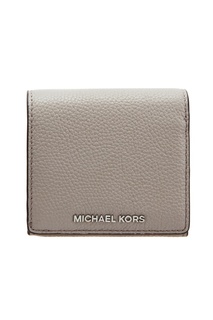 Серый кошелек с логотипом Money Pieces Michael Kors