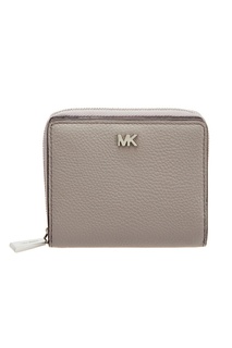 Серый кошелек с монограммой Money Pieces Michael Kors