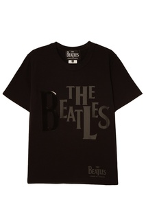 Черная футболка Beatles CDG Comme Des Garcons Play