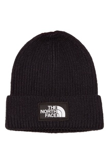 Темно-синяя шапка с логотипом The North Face