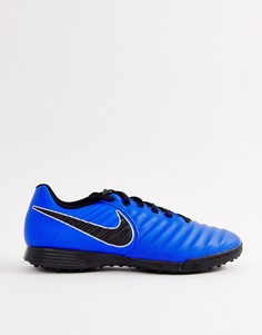 Синие кроссовки Nike Football Legend X 7 Academy Astro Turf AH7243-001 - Черный