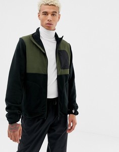 Черный флисовый топ на молнии Element Hunter - Темно-синий