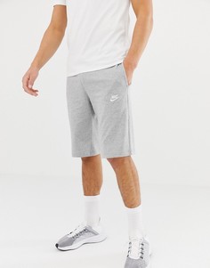Серые трикотажные шорты Nike 804419-063 - Серый