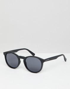 Черные круглые солнцезащитные очки Hawkers Bel-Air - Черный