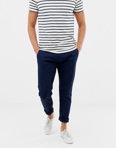 Темно-синие чиносы узкого кроя J.Crew Mercantile - Темно-синий