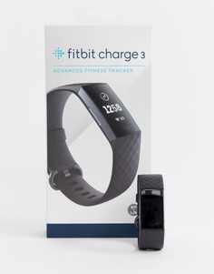 Черные смарт-часы Fitbit Charge 3 - Черный