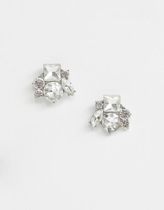 Крупные серьги-гвоздики River Island - Белый