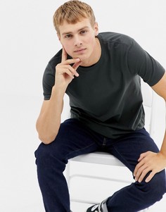 Черная выбеленная футболка с круглым вырезом J.Crew Mercantile - Черный