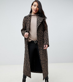 Макинтош со звериным принтом ASOS DESIGN Tall - Мульти