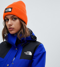 Оранжевая шапка-бини с логотипом The North Face - Оранжевый