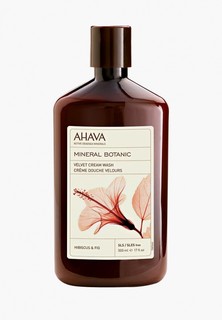 Мыло Ahava жидкое. Mineral Botanic. Бархатистое. Гибискус и инжир. 500 мл