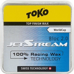 Порошок фторуглеродный для беговых лыж TOKO JetStream Bloc 2.0 blue, размер Без размера