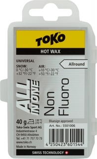 Мазь скольжения TOKO All-in-one Hot Wax, размер Без размера