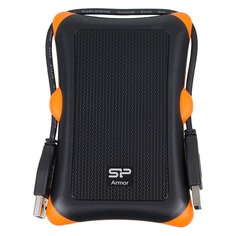 Внешний жесткий диск SILICON POWER Armor A30 SP020TBPHDA30S3K, 2Тб, черный