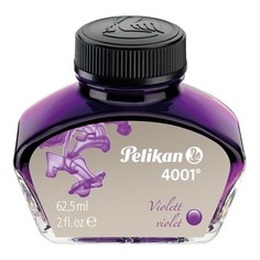 Флакон с чернилами Pelikan INK 4001 76 (PL329193) фиолетовые чернила 62.5мл для ручек перьевых Пеликан
