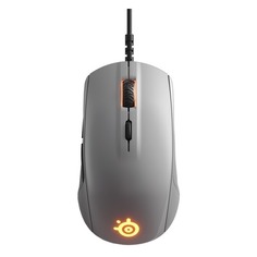 Мышь STEELSERIES Rival 110 оптическая проводная USB, серый [62470]