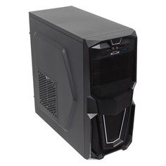 Корпус ATX ACCORD P-28B, Midi-Tower, без БП, черный