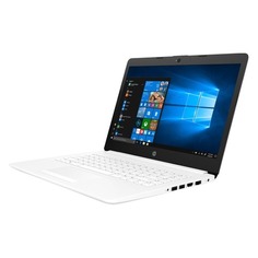 Ноутбук HP 14-ck0005ur, 14&quot;, Intel Celeron N4000 1.1ГГц, 4Гб, 500Гб, Intel UHD Graphics 600, Free DOS, 4GK28EA, белый