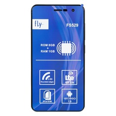 Смартфон FLY Сhamp FS529, черный