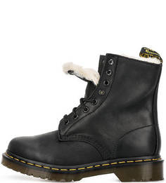 Ботинки 21797001 black burnished wyoming Dr Martens