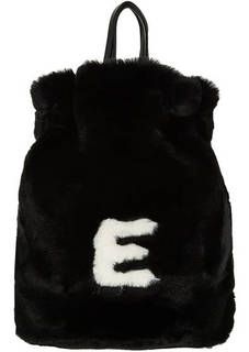 Вместительный черный рюкзак с одним отделом Ermanno Ermanno Scervino