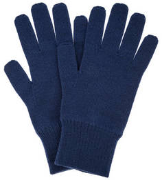 Шерстяные перчатки синего цвета Canoe