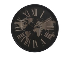 Часы настенные eric (to4rooms) черный 4.0 см.