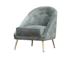 Кресло ella (gramercy) серый 70x82x79 см.