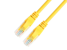 Сетевой кабель TV-COM UTP cat.5e 0.5m NP511-0.5-Y Yellow