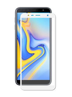 Аксессуар Защитное стекло для Samsung Galaxy J6 Plus 2018 Ainy Full Screen Cover 0.25mm White AF-S1410B