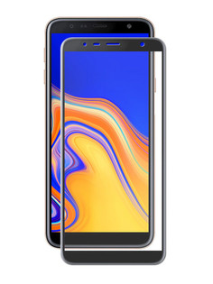 Аксессуар Защитное стекло для Samsung Galaxy J4 Plus 2018 Ainy Full Screen Cover 0.25mm Black AF-S1406A