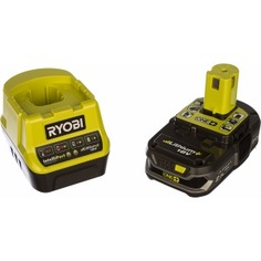 Аккумулятор ryobi one+ rc18120-125 (18 в; 2.5 а*ч; li-ion) + зарядное устройство rc18120 5133003359