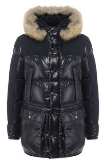 Пуховая куртка Frey на молнии с капюшоном Moncler