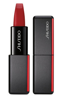 Матовая помада для губ ModernMatte, 516 Exotic Red Shiseido