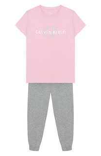 Хлопковая пижама Calvin Klein Underwear