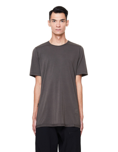 Серая хлопковая футболка Drkshdw BY Rick Owens