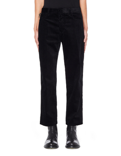 Черные вельветовые брюки Haider Ackermann
