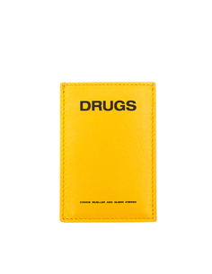 Желтая визитница Drugs Raf Simons