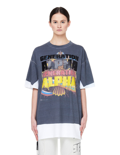 Хлопковая футболка Generation Alpha Vetements