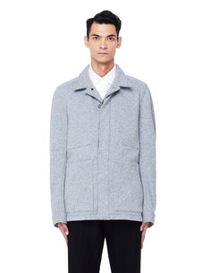 Куртка из серой шерсти Ann Demeulemeester