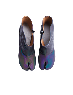 Голографические ботильоны Tabi Maison Margiela