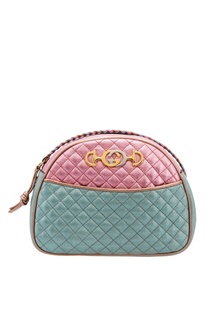 Сумка-кроссбоди из цветной металлизированной кожи Gucci